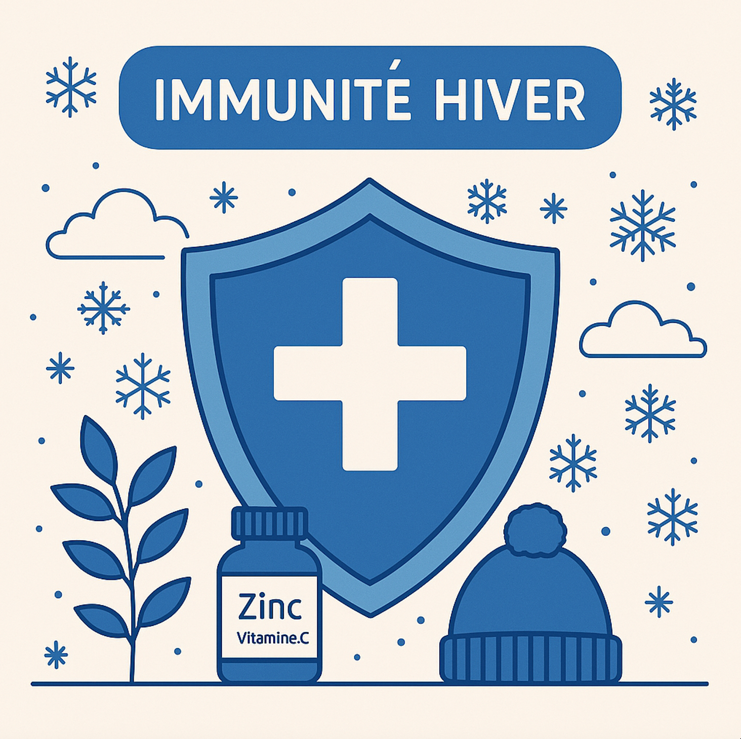 Collection Hiver - Compléments Immunité & vitalité - Anacea