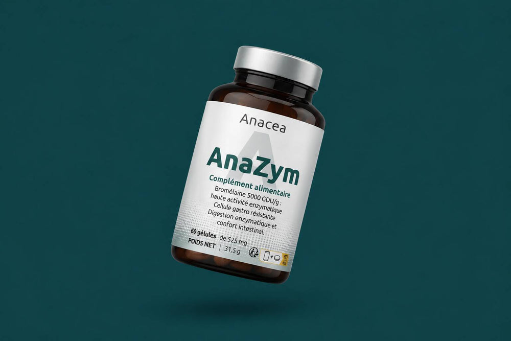 AnaZym — Bromélaïne 5 000 GDU, enzyme naturelle de l'ananas