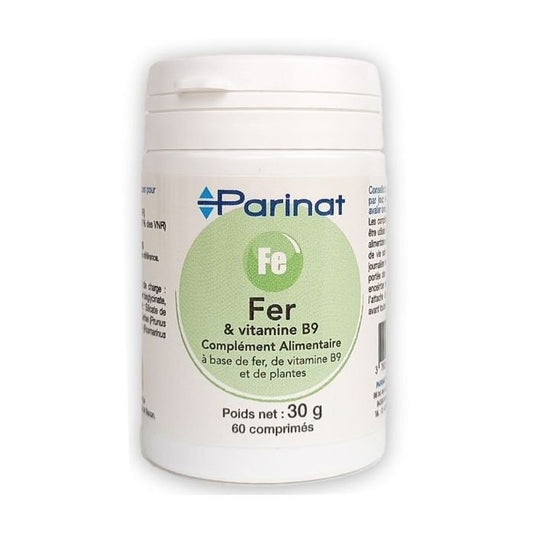 Fer B9 - Flacon de 60 comprimés