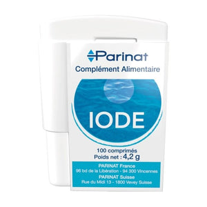 Iode - Flacon de 100 comprimés